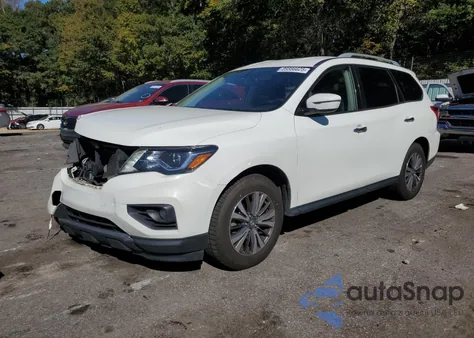 2019 Nissan Pathfinder S z USA, uszkodzony, nr VIN 5N1DR2MN9KC603339
